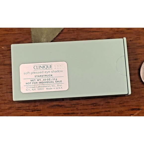 Clinique Soft Pressed Eye Shadow in STAR STRUCK Purse TRAVEL SIZE 0.03 oz - Picture 5 of 6